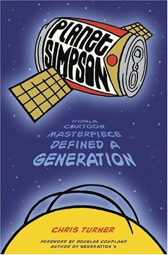 Photo: Cover for the book 'Planet Simpson'.