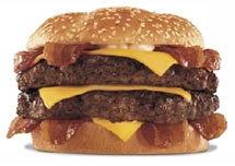 Photo: Hardee's new Monster Thickburger.