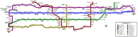 Graphic: Map of an ideal Toronto subway map.