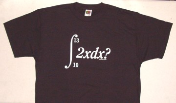 Photo: T-shirt with rude integral.