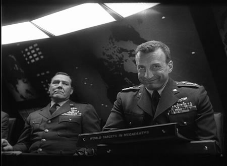 Photo: The generals in the War Room in 'Dr. Strangelove'.