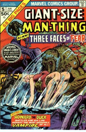Photo: Comic book cover -- 'Giant-Size Man-Thing'.