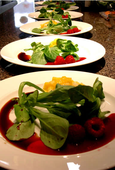 Photo: Scallop dish Rochard and I prepared for Mother's Day 2005.