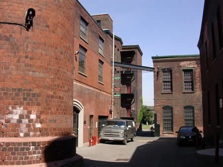 Photo: Liberty Village alley.