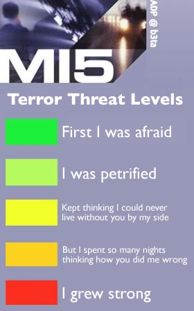 MI5 Terror Threat Levels