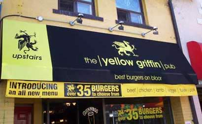 The Yellow Griffin Pub, Toronto.