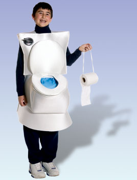 Child's toilet costume