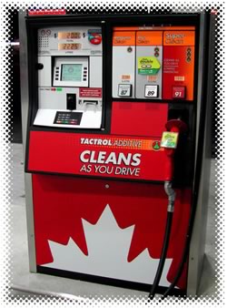 Petro-Canada gas pump