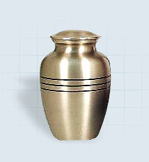 Cremation urn.