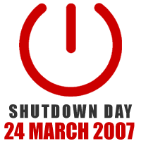 Shutdown Day: 24 March 2007.