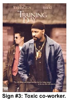 Poster for the movie 'Training Day'.