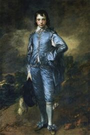Gainborough’s painting, “The Blue Boy”