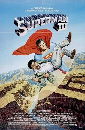 U.S. poster for “Superman III”