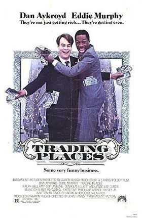 U.S. poster for “Trading Places”
