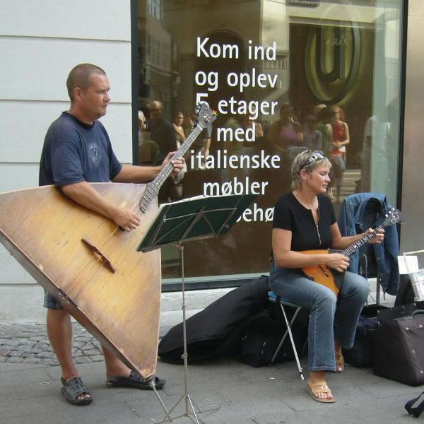 Balalaika busker