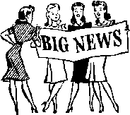 “Big News” clip art
