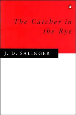 Penguin books cover of “The Catcher in the Rye”