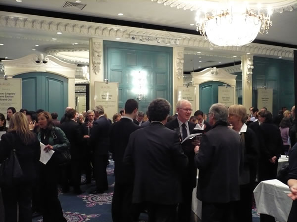Another shot of the Regency Ballroom of the Toronto Four Seasons hotel, where the Vintages tasting of 2005 Bordeaux wines took place.