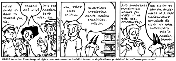 “Goats” comic from January 4, 2002
