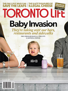 Toronto Life magazine with the “Baby Invasion” cover story