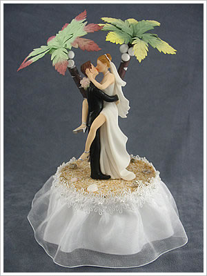 Another "Bride straddling groom" cake topper
