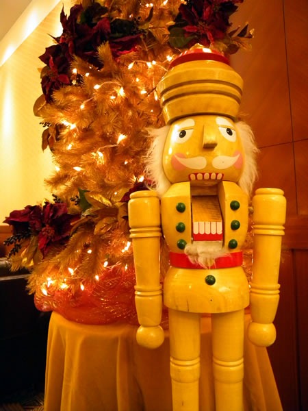 nutcracker and tree