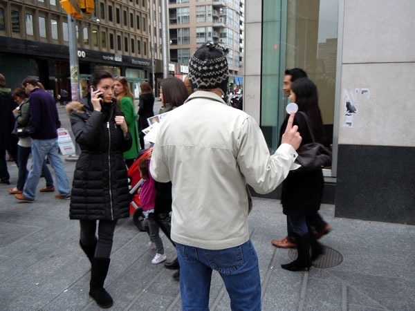Rob Ford campaigner being ignored