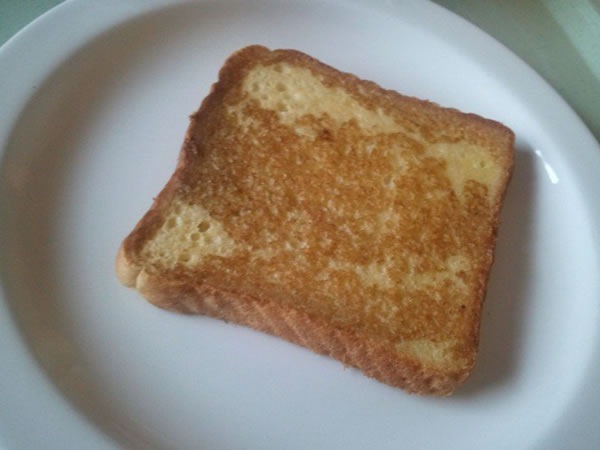 Hospital-style French toast