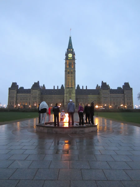 Peace Tower and Centre Block of the Parliament Buildings