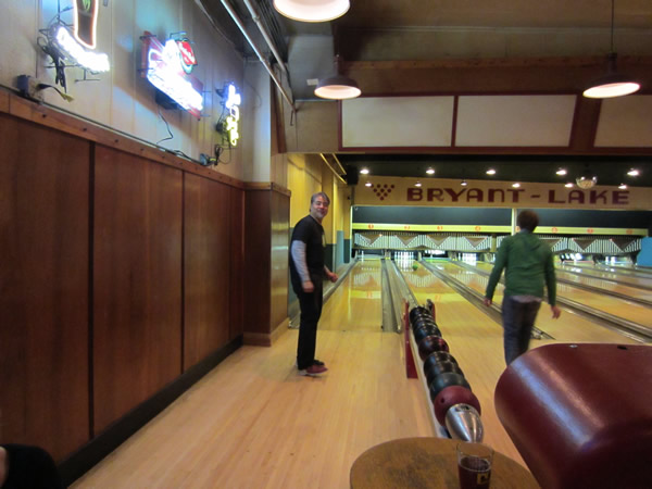 Joey deVilla bowling