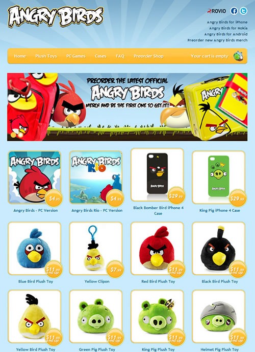 Angry Birds Kickin’ Ass with Their Shopify Store The Adventures of