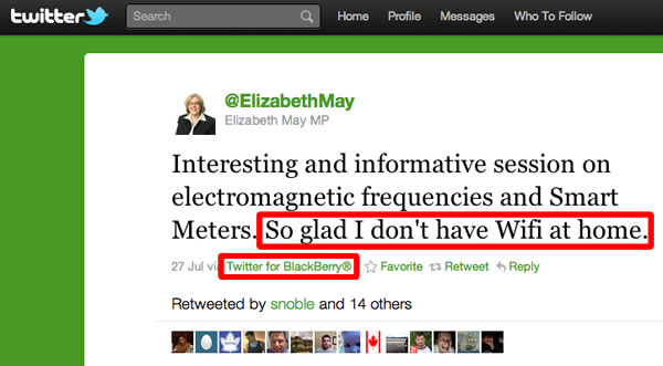 Elizabeth may tweet