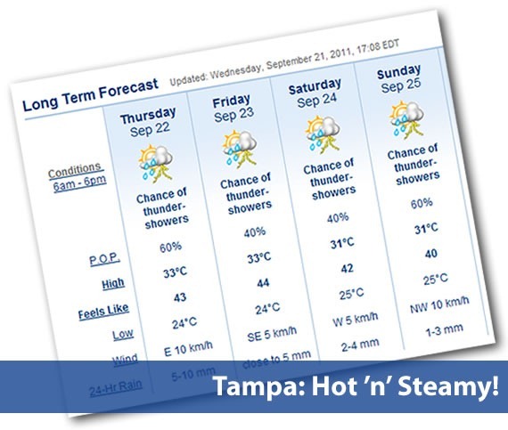 tampa hot n steamy