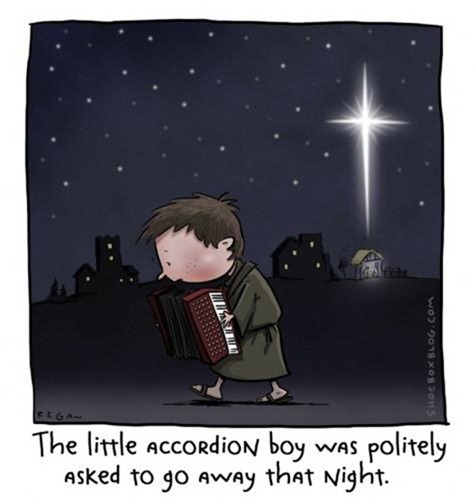 little accordion boy