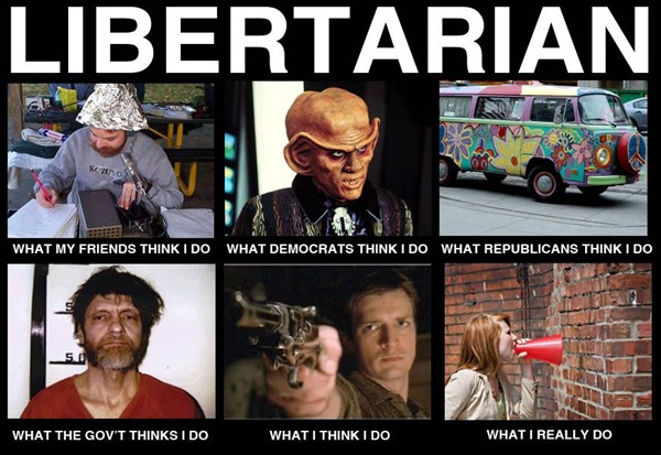 what people think libertarians do