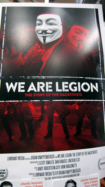 Poster: "We are Legion"