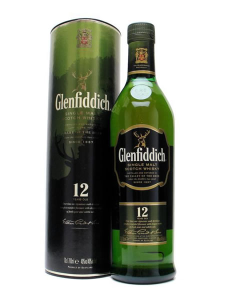 Bottle of Glenfiddich