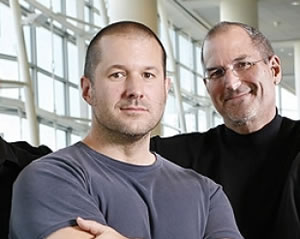 Photo: Jony Ive and Steve Jobs