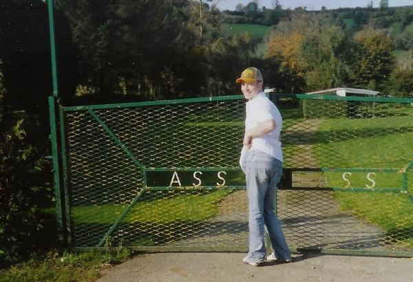 ass gate, literally