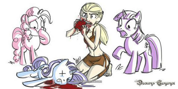 daenerys meets my little pony