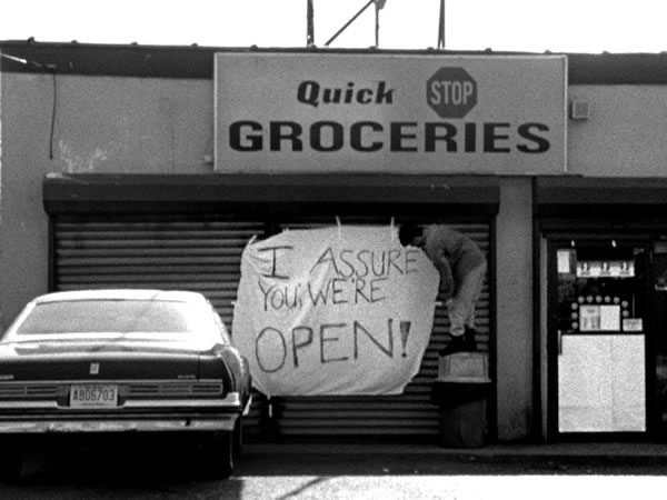 i assure you were open