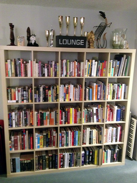 joey devilla's bookshelf