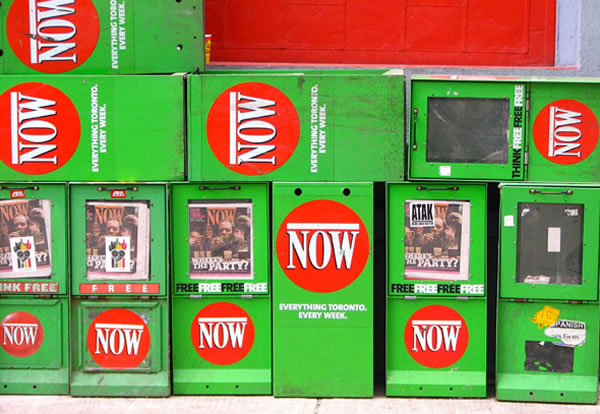 now magazine boxes