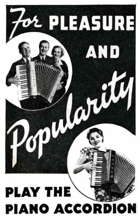 accordion - for pleasure and popularity