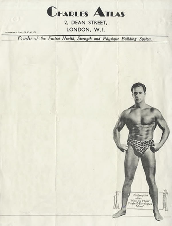 from the desk of charles atlas