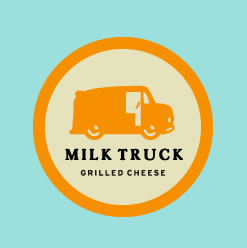 milk truck grilled cheese logo