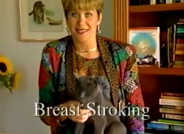 breast stroking