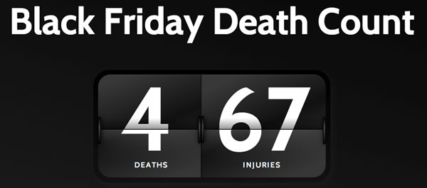 black friday death count