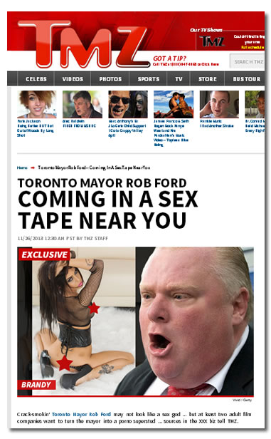 rob ford in tmz