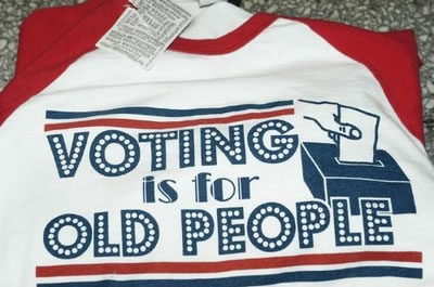 voting is for old people